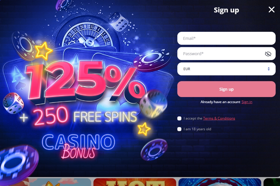 Glory Casino Bonus Amount